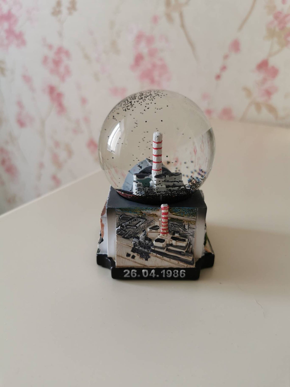 Chernobyl Snow Globe Pripyat Nuclear Reactor Liquidator Stalker Etsy
