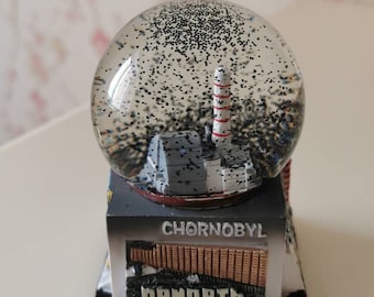 Chernobyl Snow Globe Pripyat Nuclear Reactor Liquidator Stalker