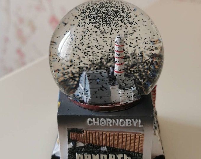Chernobyl Snow Globe Pripyat Nuclear Reactor Liquidator Stalker Etsy