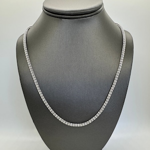 14K Ice Chain White Gold, Diamond-Cut Ice Chain, 14K Fancy Link Chain, 14K White Gold Link Chain, Unique Link Chain, Gift for Men or Women