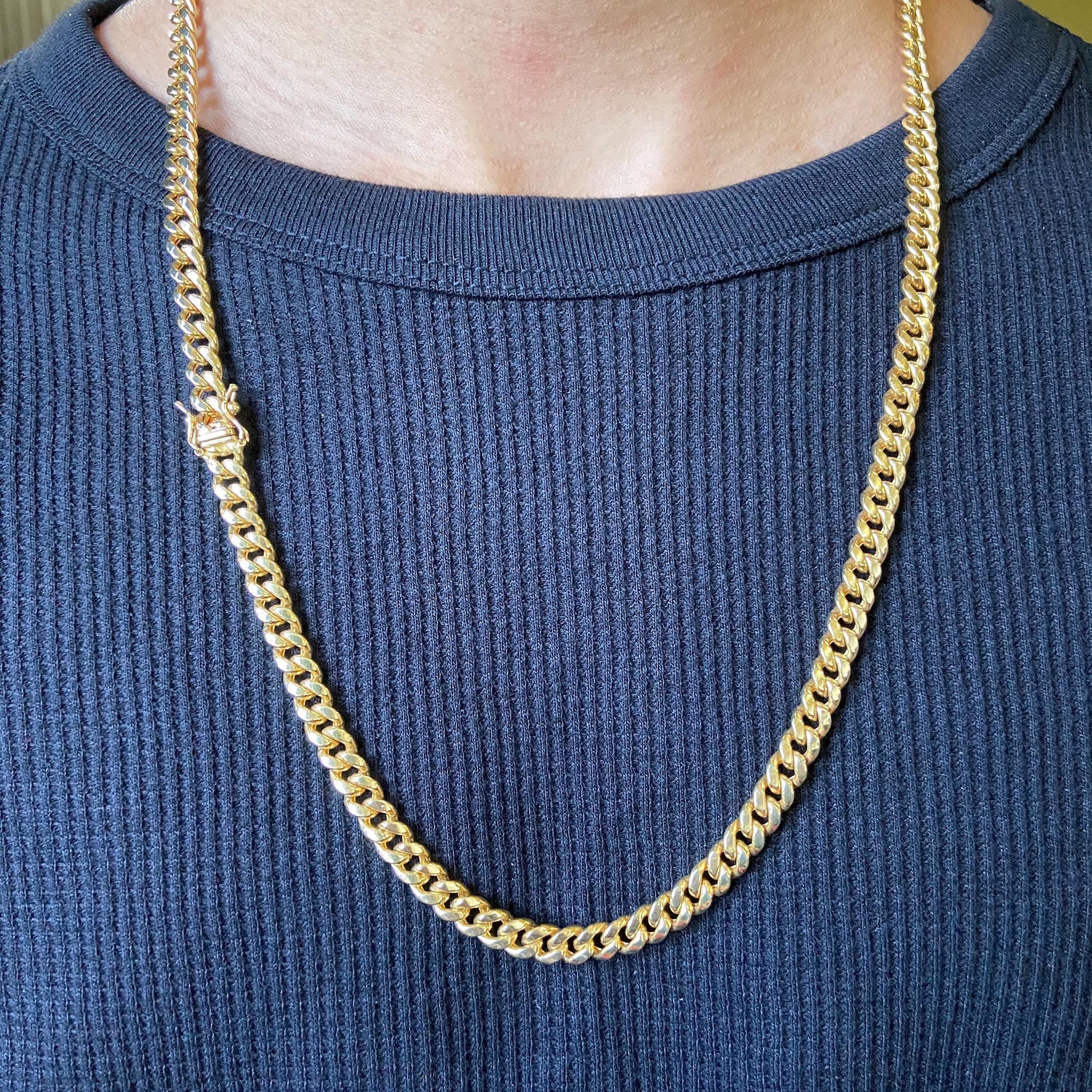 6mm miami cuban link chain discount