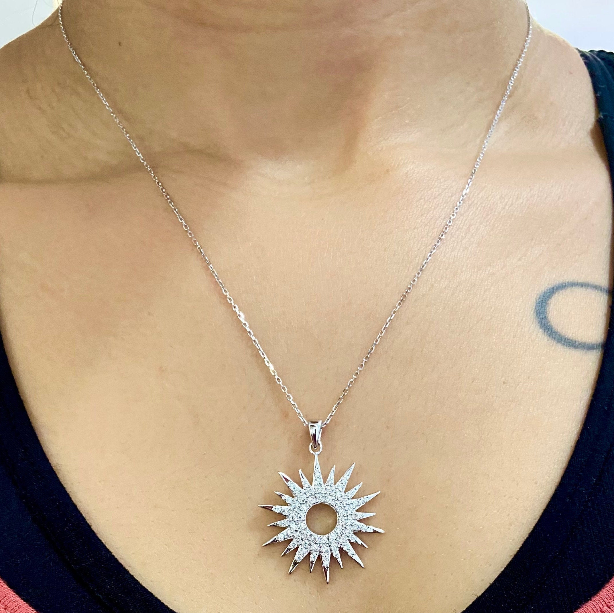 925 sun necklace kay jewelers best sale