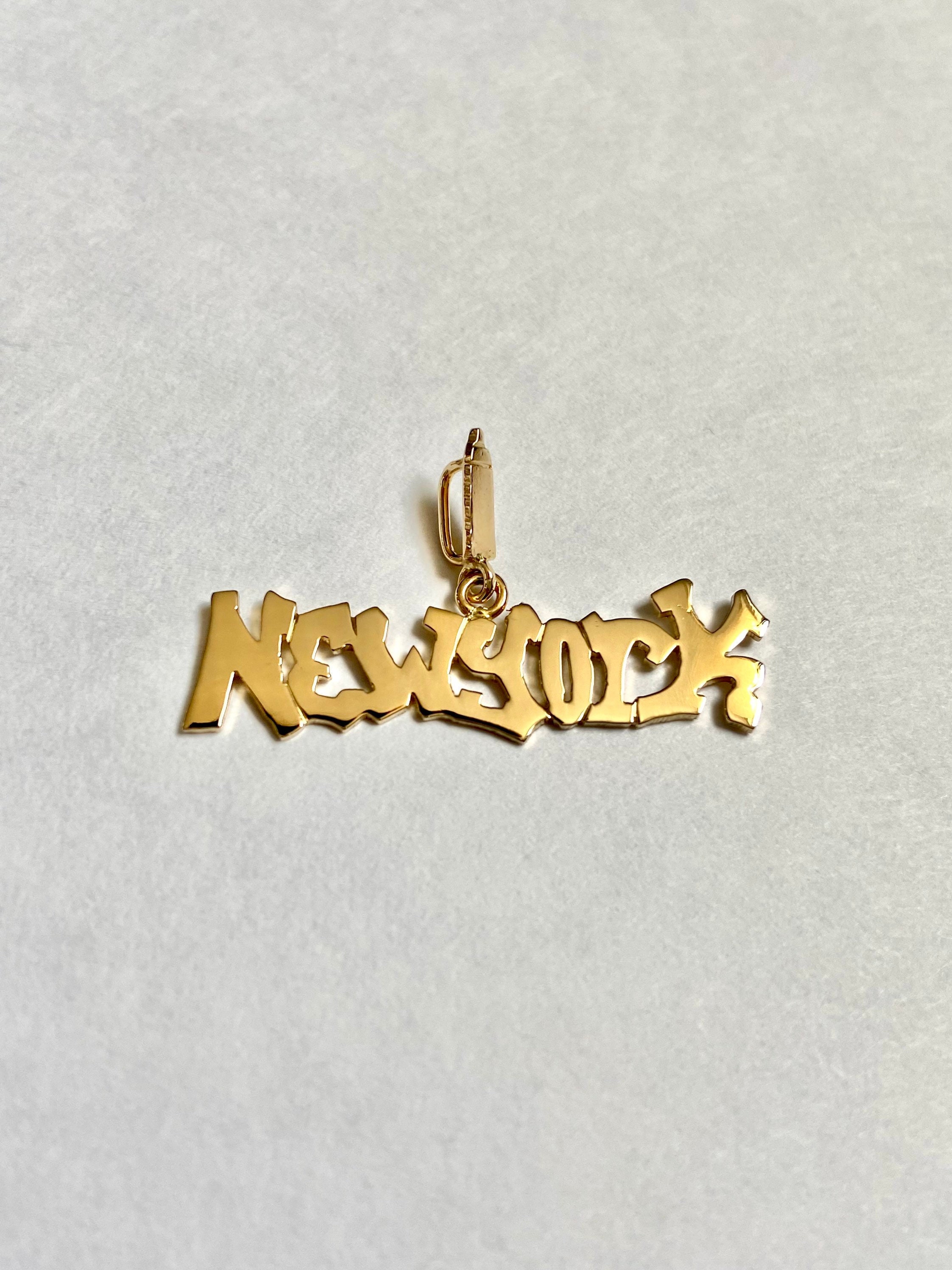 Monogram Charm in 14K Gold — Odette New York