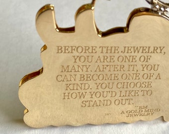 High Quality Laser Engraving for AGMJ personalized items