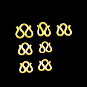 24K Lock for Chain or Bracelet, ‘W’ Lock for 24K Jewelry, 24K Replacement ‘M’ Lock