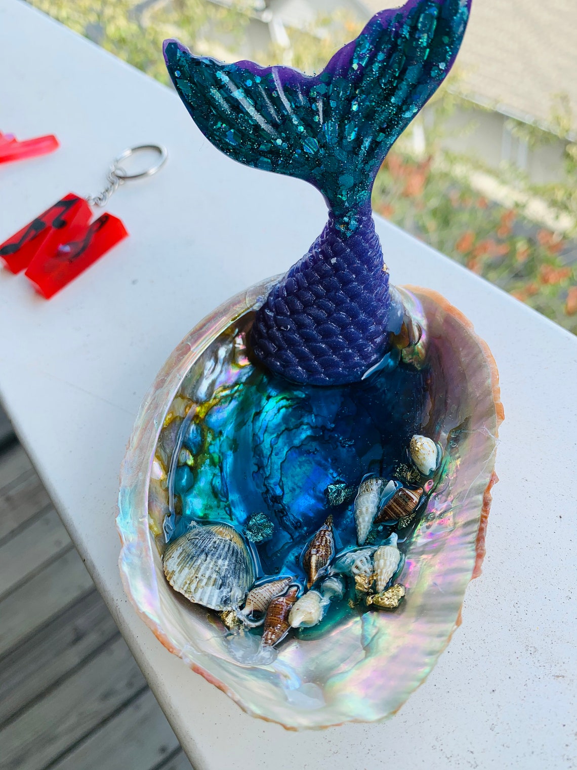 Abalone Shell Ashtray made to Order Etsy