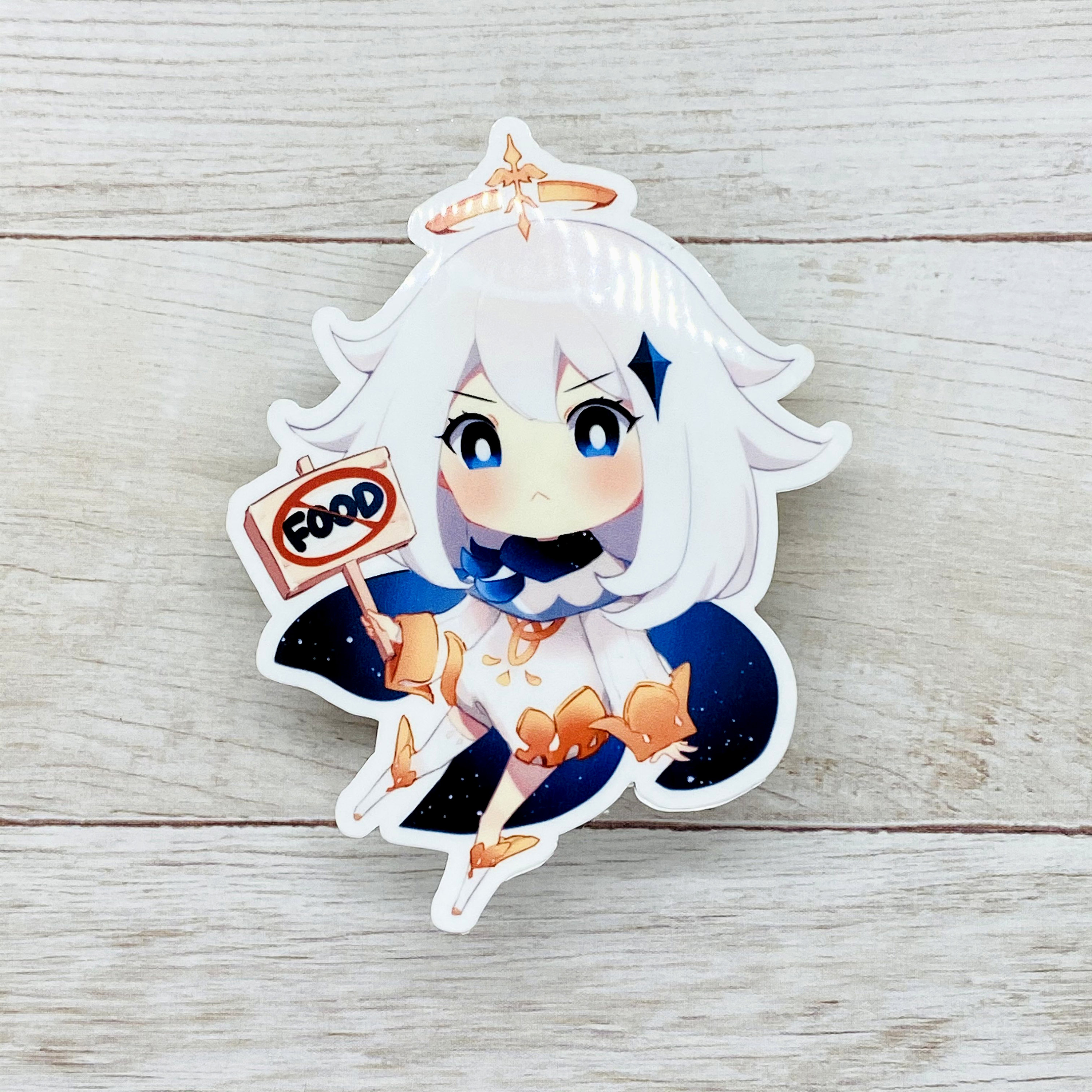 Paimon Genshin Impact Vinyl Sticker - Etsy