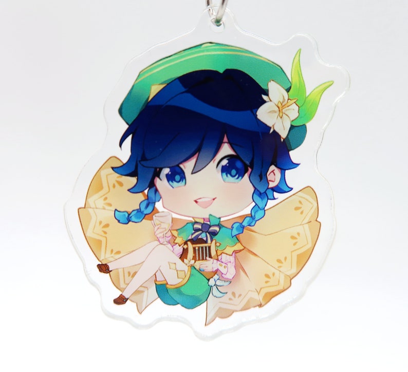 Genshin Impact Acrylic Charms