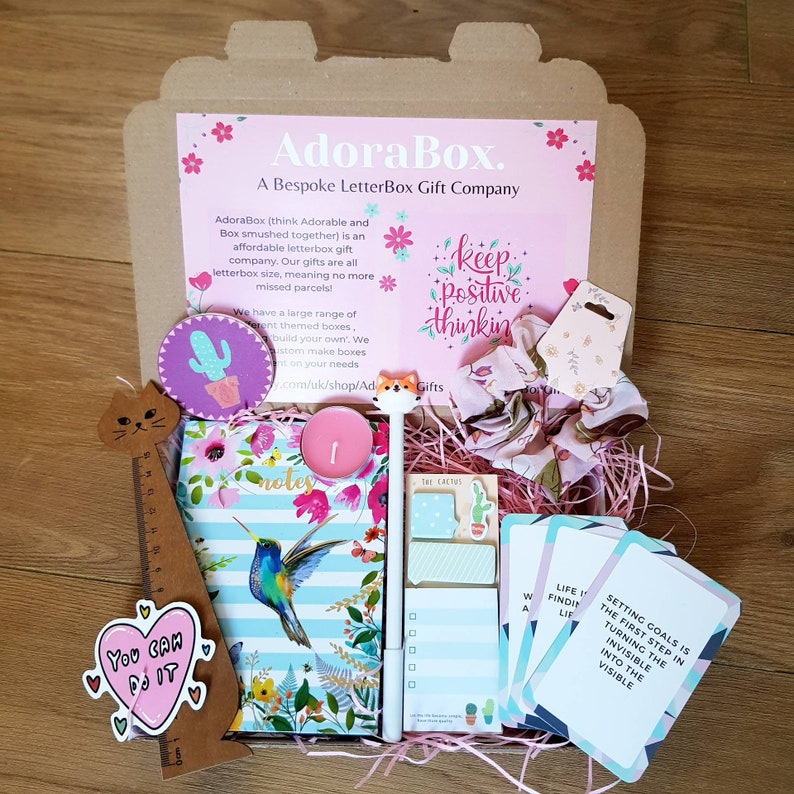 Stationary Letterbox Gift Girl Boss Stationary Pamper Etsy