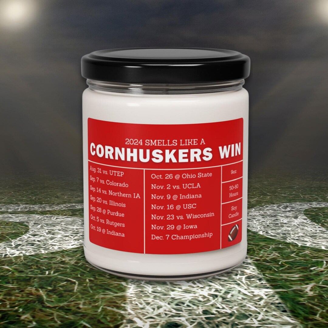 Nebraska Cornhuskers 2024 Football Schedule Candle College Football