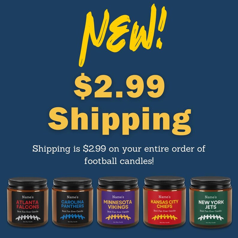 Green Bay Packers Personalized Candle Christmas Presents, Stocking