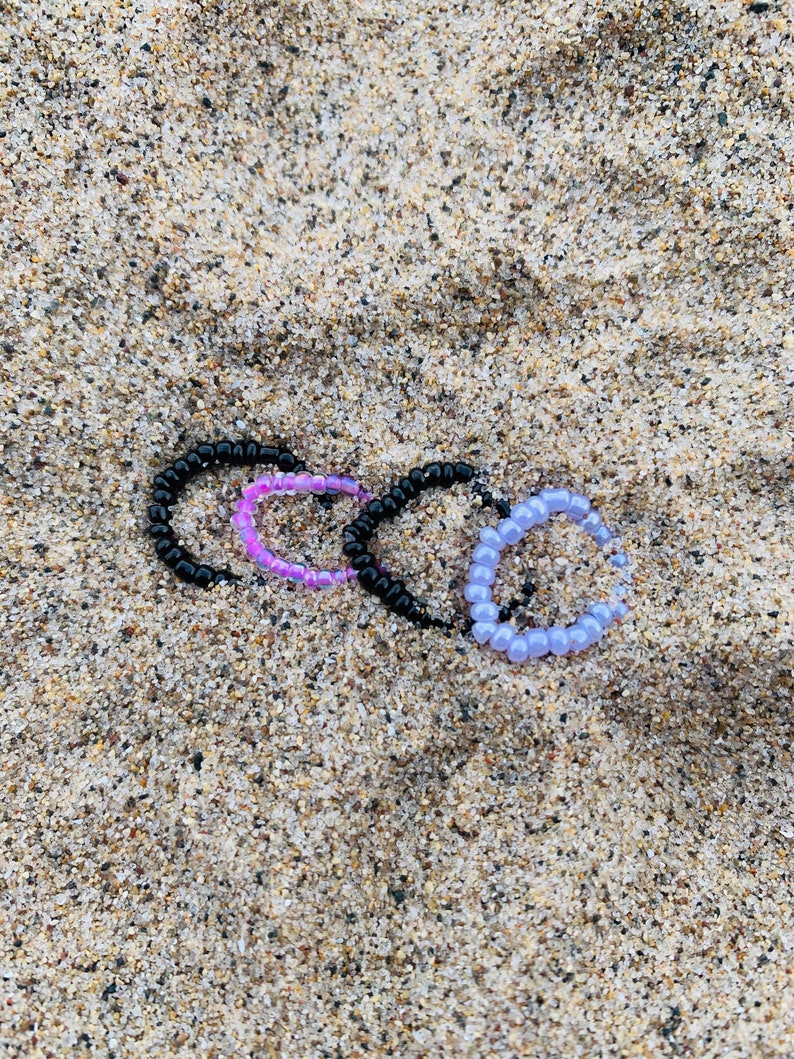 Beaded Stackable rings