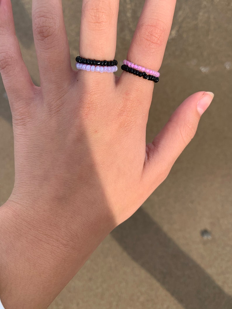 Beaded Stackable rings