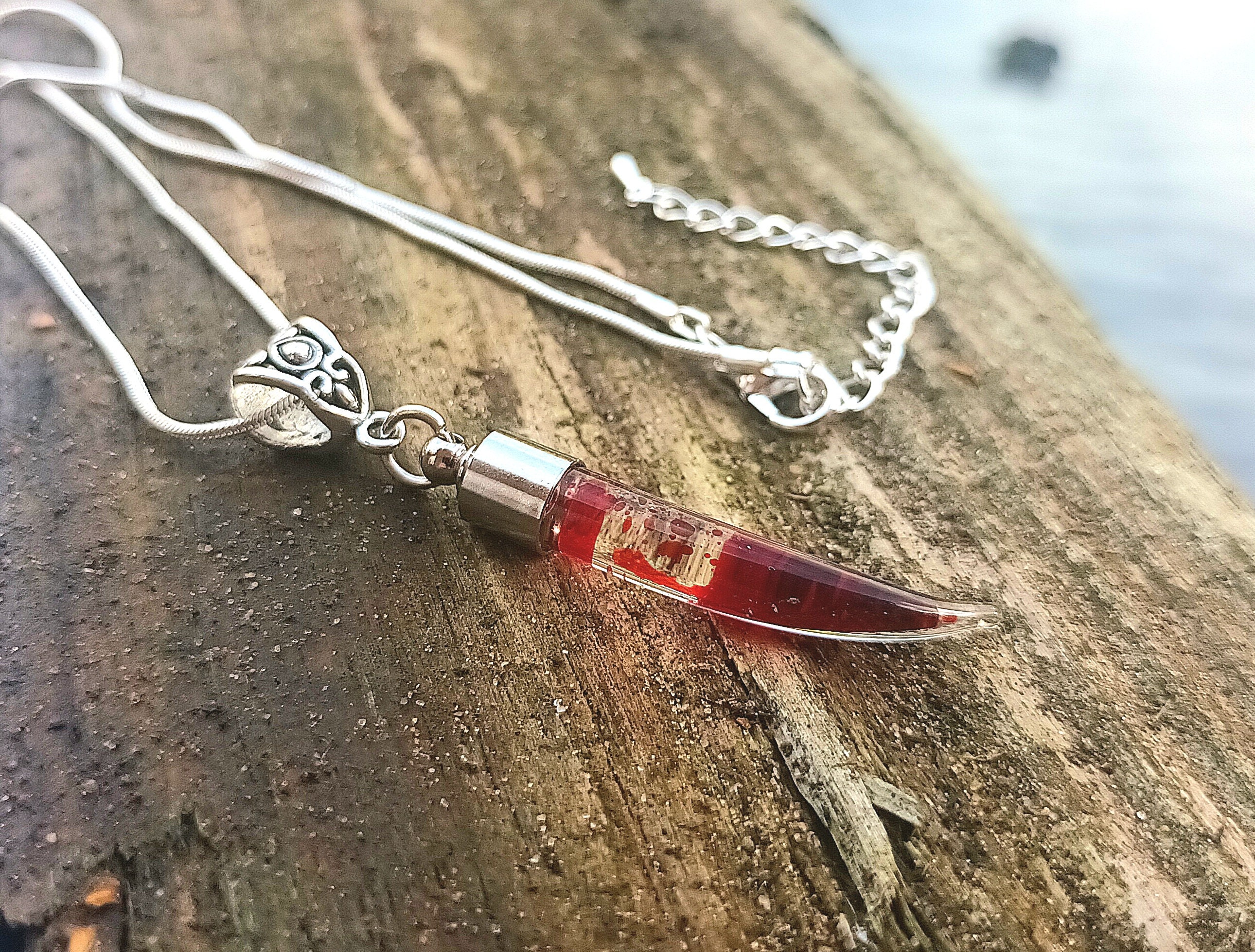 Necklaces with blood deals