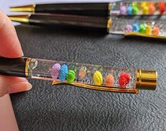 Neurodiversity Pen, Teacher Gift, Mentor Gift, ADHD Pen, Scientist Gift, Planner Pen, Rainbow Brains, Student Pen, Neuroscience Gift