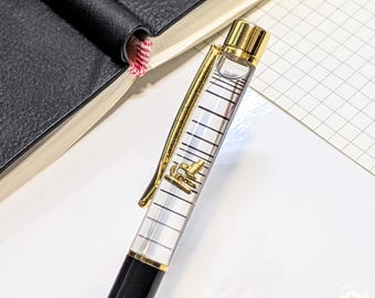 Escalera de ADN, bolígrafo flotante, profesor de ciencias, técnico de laboratorio, estudiante de biología, bolígrafo para profesor, regalo para doctor, papelería para científicos, regalo para graduados