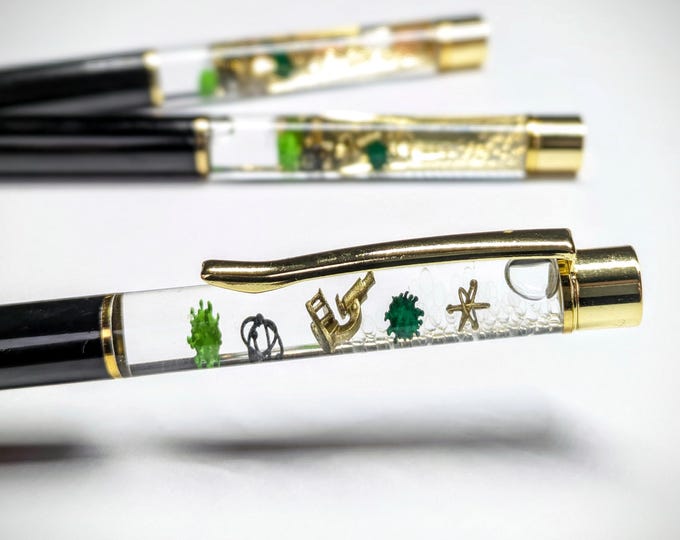 Science Pen, Microbiology Gift, Biology Pen, Doctor Pen, Scientist Gift, Teacher Gift, Mentor Gift, Unique Pen, Planner Pen,  Graduate Gift