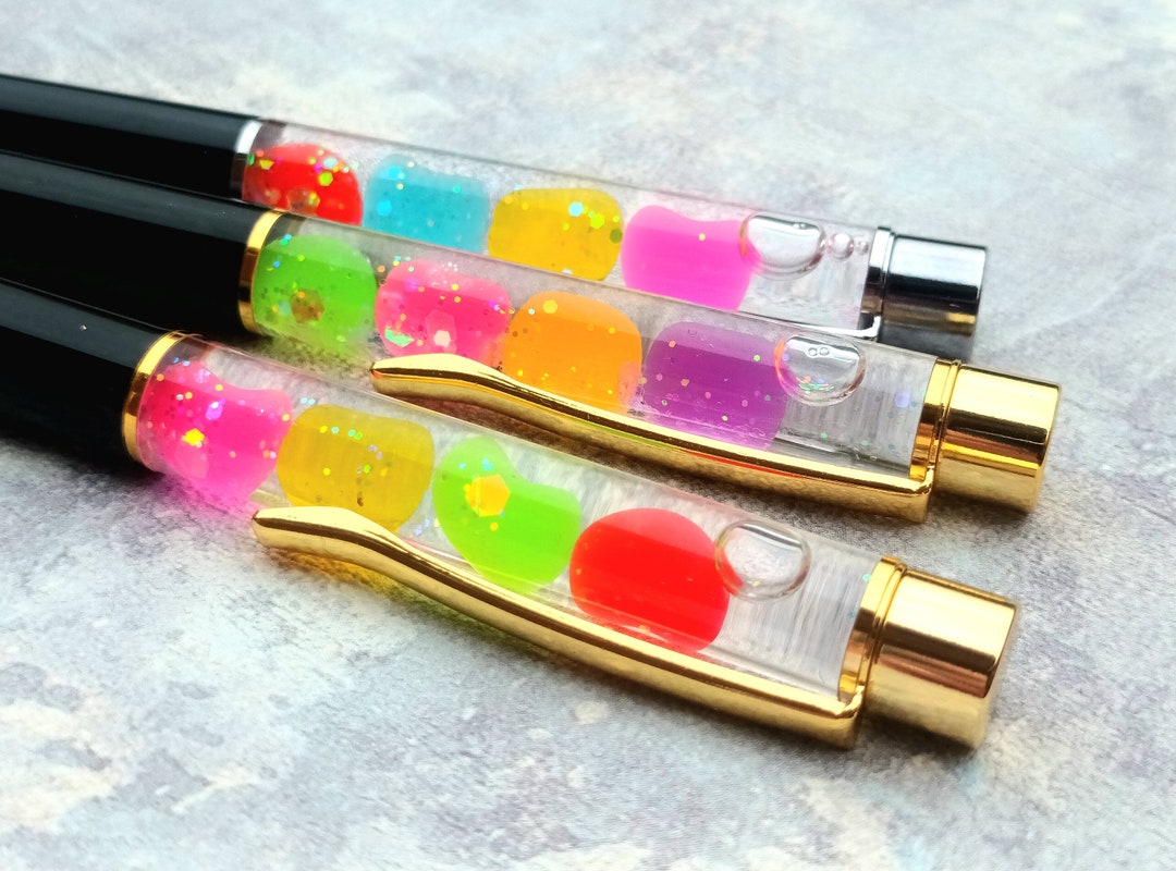 Jelly Bean Inspired, Kawaii Pen, Floating Pen, Sweetie Gift, Gift for ...
