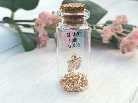 New Family Gift, Message in a Bottle, Personalized Gifts for New Parents,  for New Mom, Baby Shower, Penguins Card in a Jar, Tiny Wish Jar 