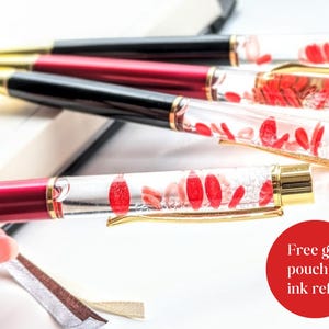 Red Blood Cell Pen, Science Pen, Biology Pen, Doctor Pen, Scientist Gift, Teacher Gift, Mentor Gift, Unique Pen, Planner Pen, Medic Gift