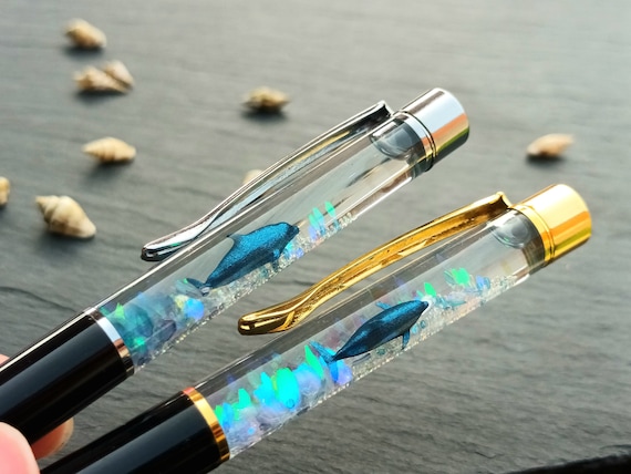 Aqua Star Water-Filled Glitter Pen