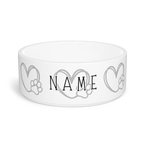 Personalisierter Hundenapf Individuelle Hundenapf Personalisierte Hund Geschenk Individuelle Hund Geschenk Personalisierte Haustier Geschenk Individuelle Haustier Geschenk Personalisierte Haustiernapf