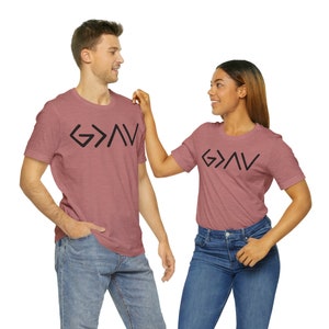 God is Greater than The Highs and Lows T-Shirt, Religious Shirt, Christian Shirt, God Shirt, Church Gift, Christmas Gift, Faith Tee, Unisex