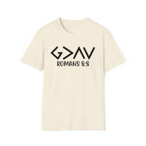 God is Greater Than The Highs and Lows Shirt, Religious Shirt, Christian Shirt, God is Greater Than The Highs and Lows Shirt, God Romans 8:8