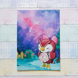 Eufemia/Celeste Animal Crossing briefkaart