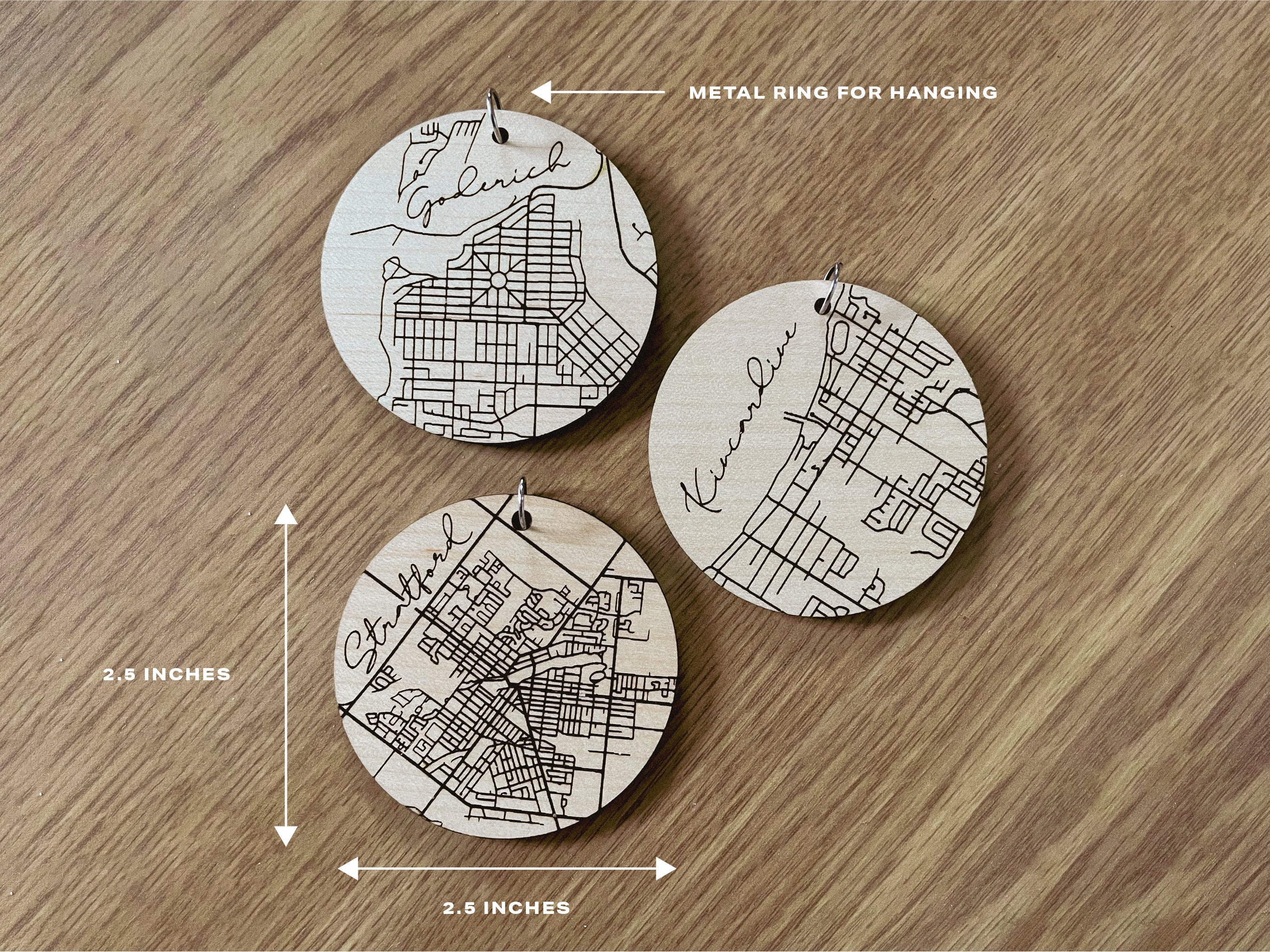 Wasaga Beach Christmas Ornament /wasaga Beach Map / Etsy