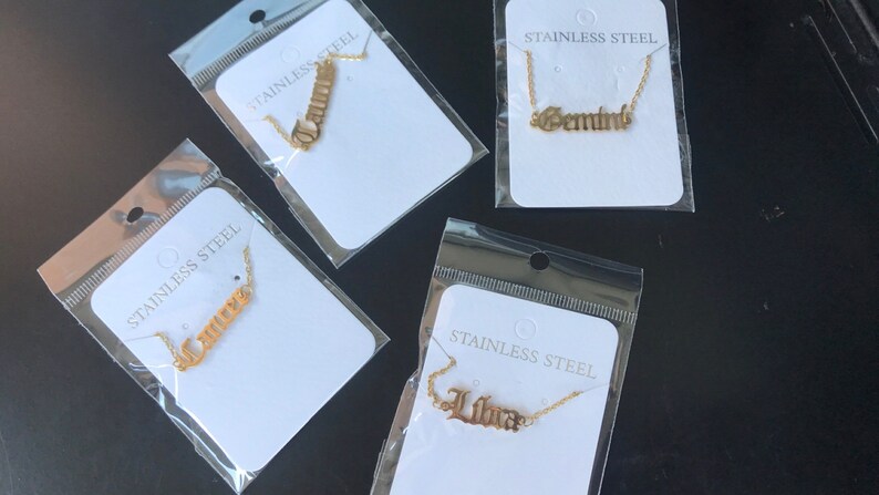 Zodiac Necklaces