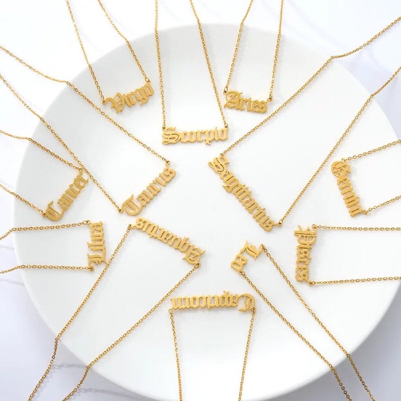 Zodiac Necklaces