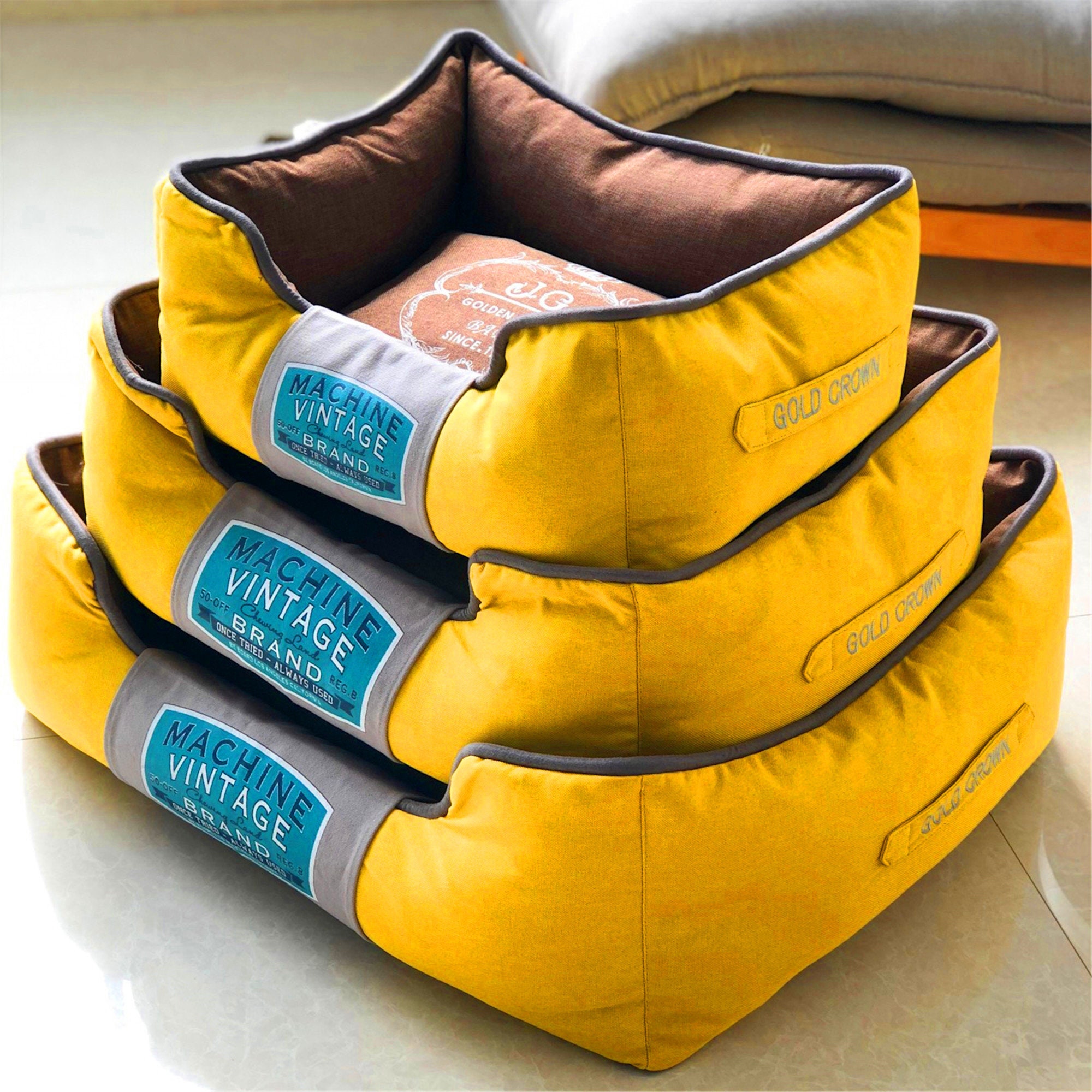 Best Tuft & Needle Dog Puppy Bed Couch House Okayseason Boho Etsy