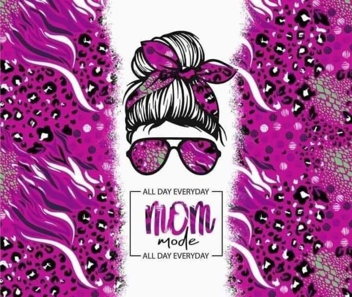 Mom mode tumbler svg Etsy