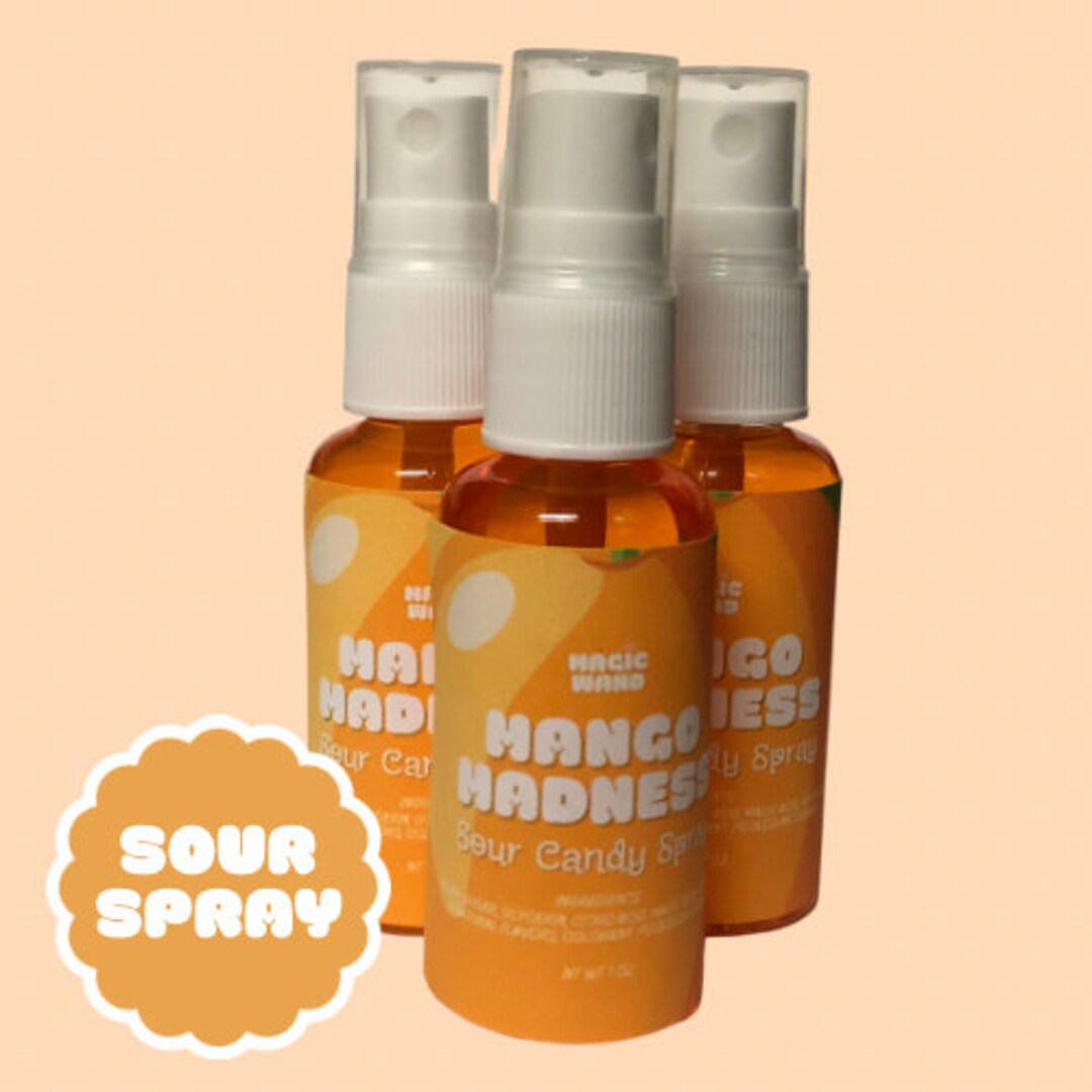 Mango Madness - Mango Sour Spray Candy - Etsy