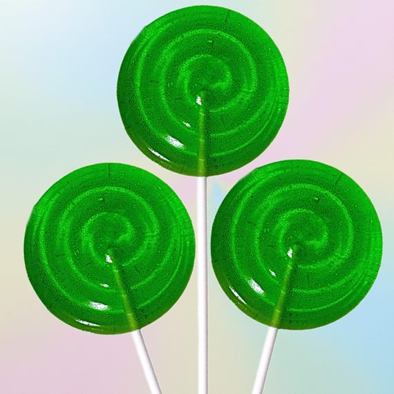 Magic Dew - Mtn Dew Flavored Jumbo Lollipop - Etsy