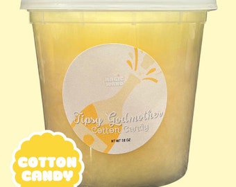 Tipsy Godmother - Champagne Flavored Cotton Candy