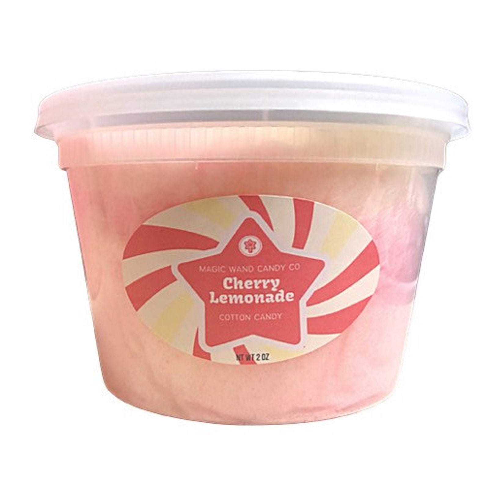 Cherry Lemonade Flavored Cotton Candy Etsy