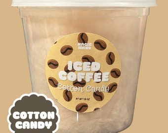 Iced Coffee Flavored Cotton Candy