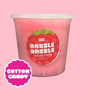 Razzle Dazzle - Raspberry Flavored Cotton Candy