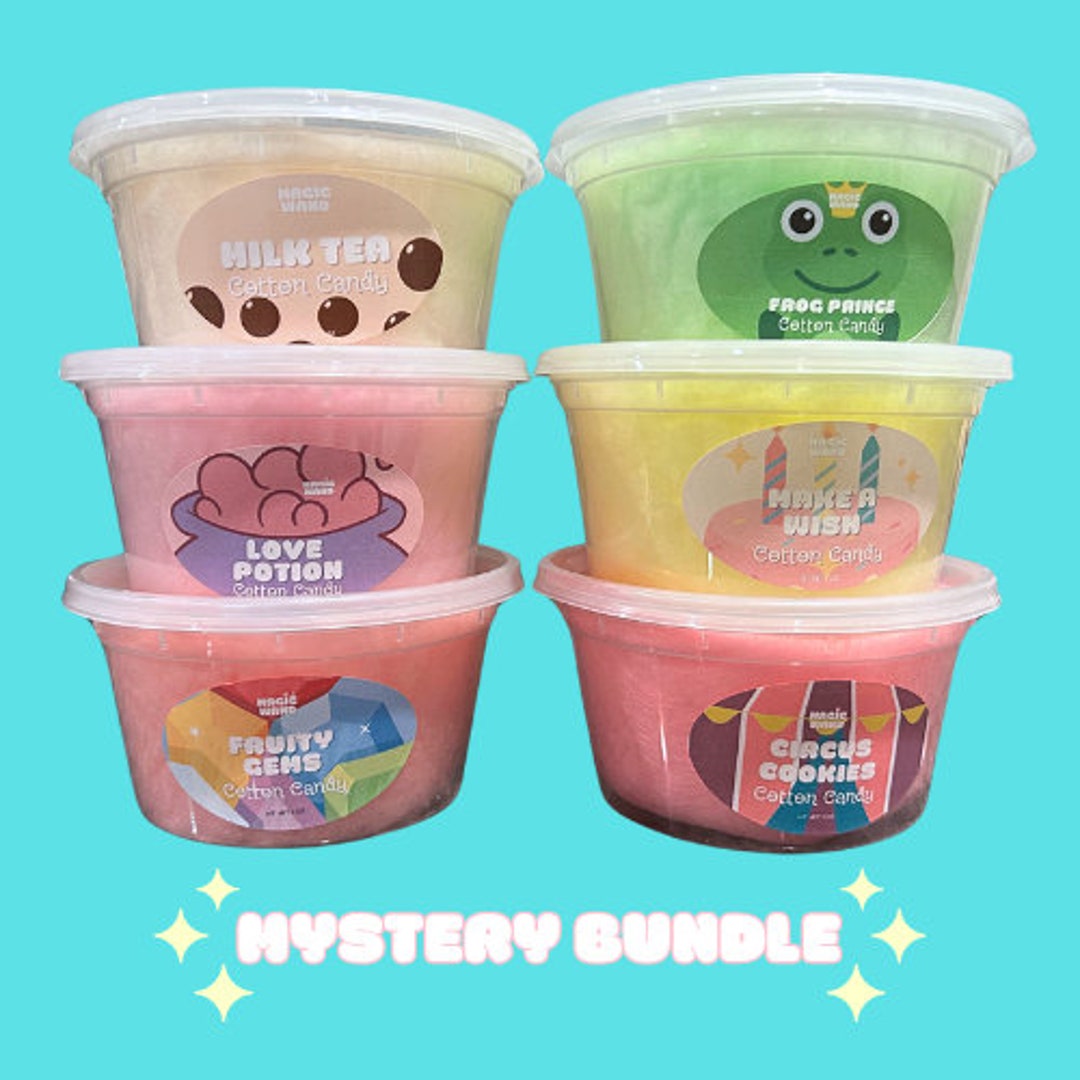 Cotton Candy Mystery Box (6 Pack) - Etsy