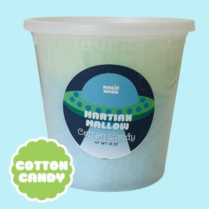 Martian Mallow - Marshmallow Flavored Cotton Candy