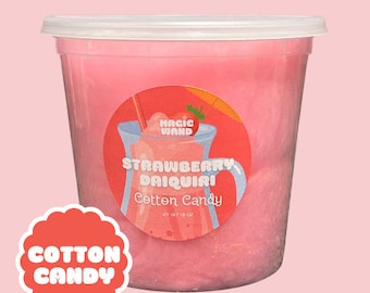 Strawberry Daiquiri Flavored Cotton Candy