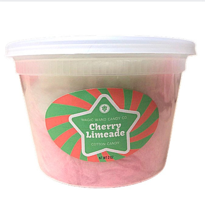 Cherry Limeade Flavored Cotton Candy Etsy