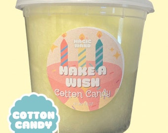 Make A Wish - Birthday Cake Flavored Cotton Candy