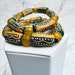 African beads in mustard grey and brown hues main image 0