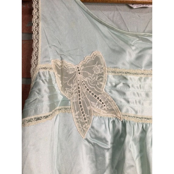 Vintage Vanity Fair Womens Pajama Top Nightie Siz… - image 2