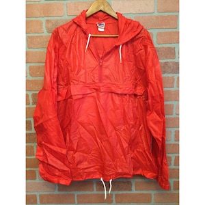 Chaqueta impermeable vintage Levi's de nailon, tipo jersey, talla XL, plegable, para golf, actividades al aire libre y camping.