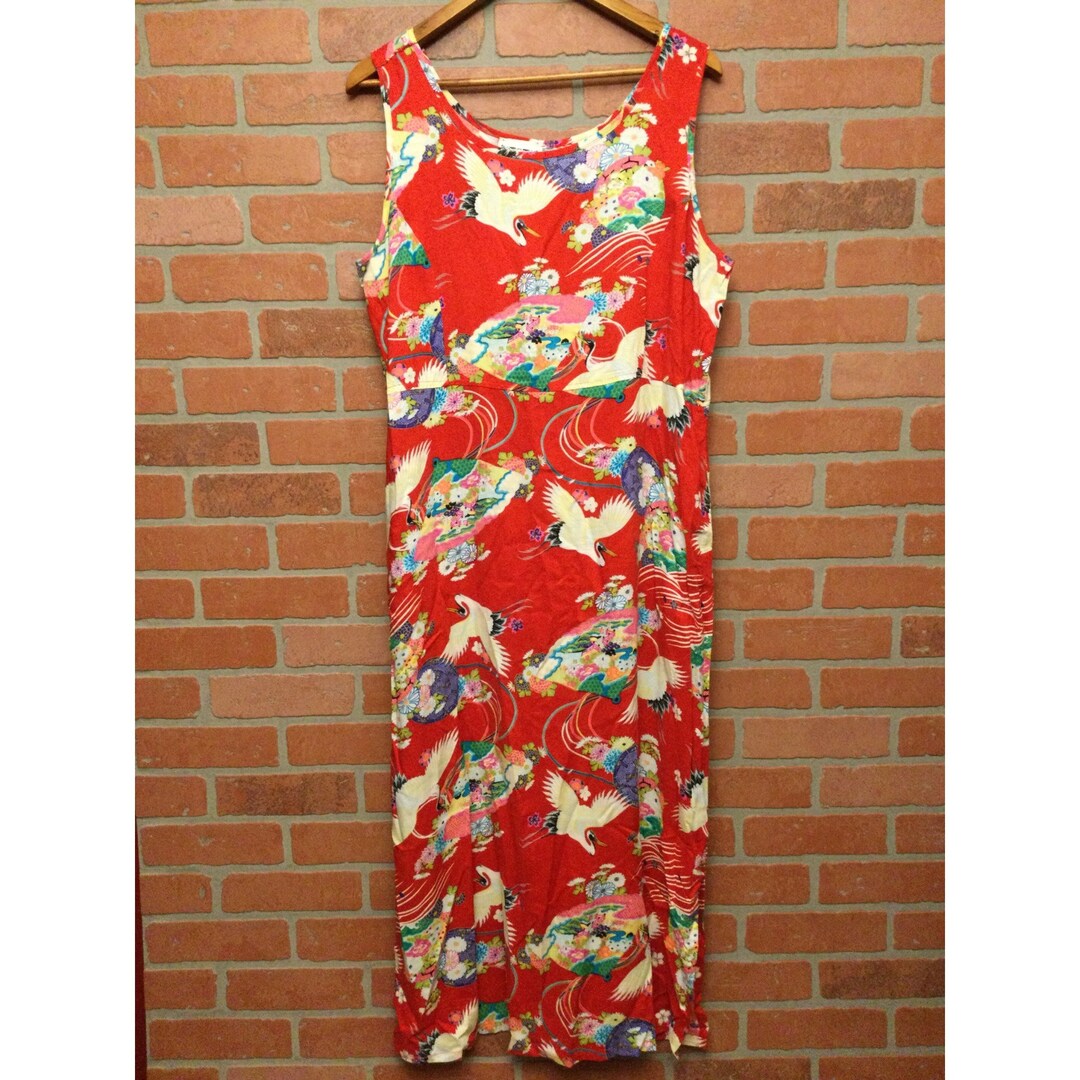 Vintage Dressing Clio Sleeveless Maxi Dress Women's Etsy