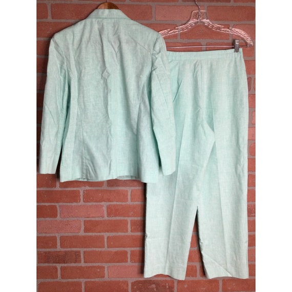 Vintage Suburban Petites Two Piece Suit Set Pants… - image 6